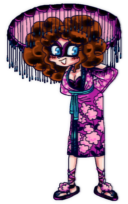 Аджісаі/Гортензія в кімоно